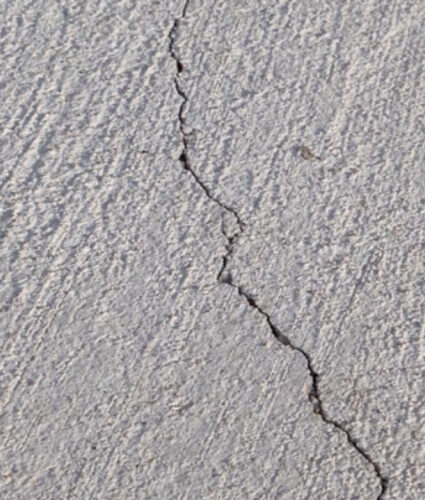 Concrete Floor Crack Repair