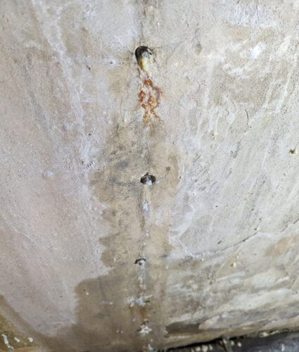 Concrete Wall and Ceiling Crack Repair