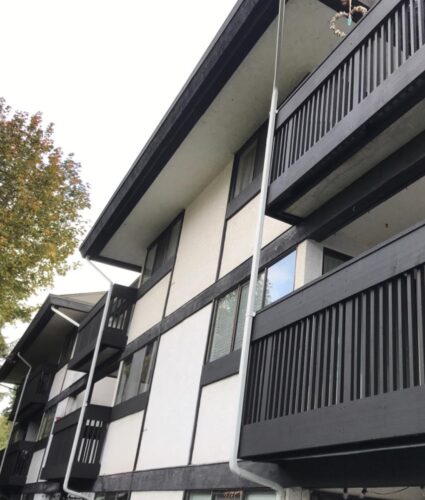 Balcony Railing Installation and Painting in White Rock