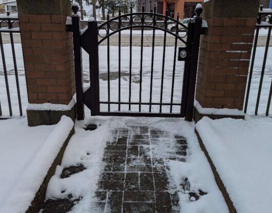 Residential snow removal services