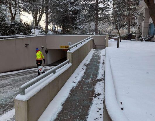 Winter property maintenance