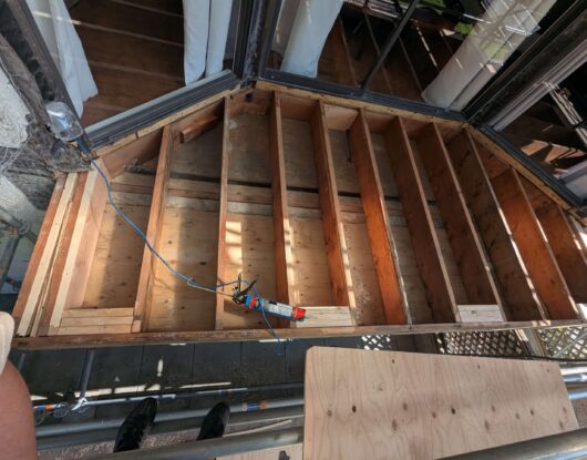 Balcony structural rehabilitation