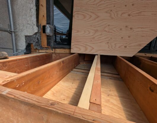 Balcony renovation project