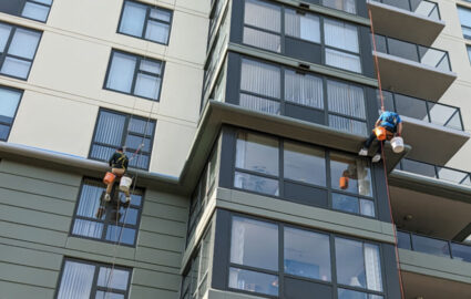 Balcony Ledges and Central Eyebrow Waterproofing in Port Moody