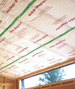 Air and vapor barriers of building envelope