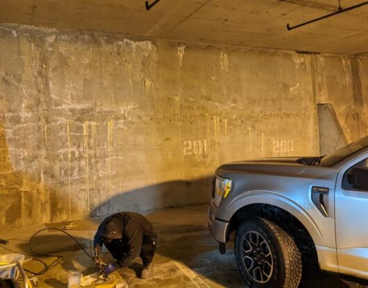 Concrete crack injection contractor in Greater Vancouver
