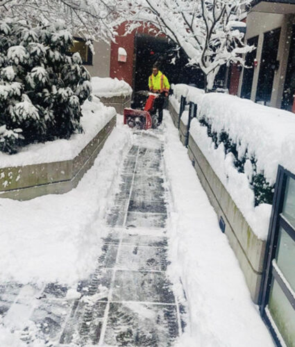 Snow removal services in Vancouver