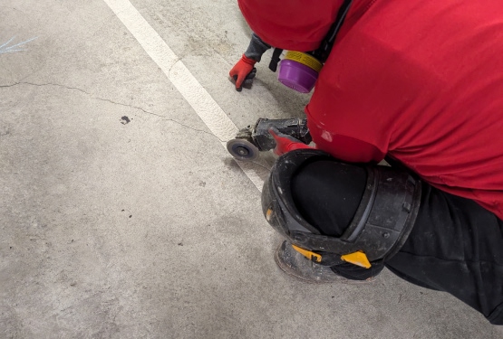 Concrete crack repair services