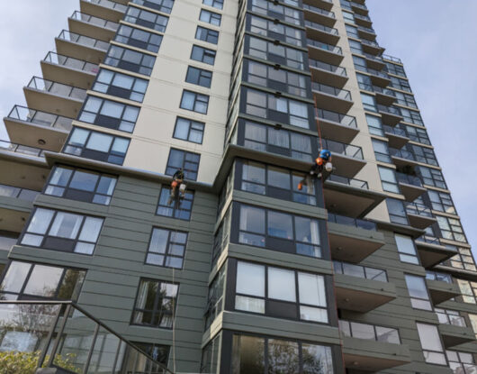 Balcony and central eyebrow waterproofing