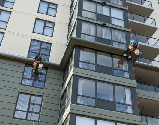 Balcony ledge and eyebrow sealant system