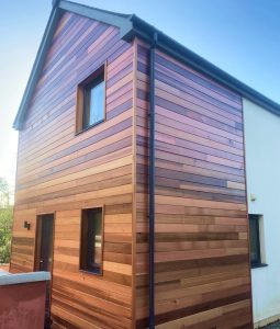 Cladding of building envelope