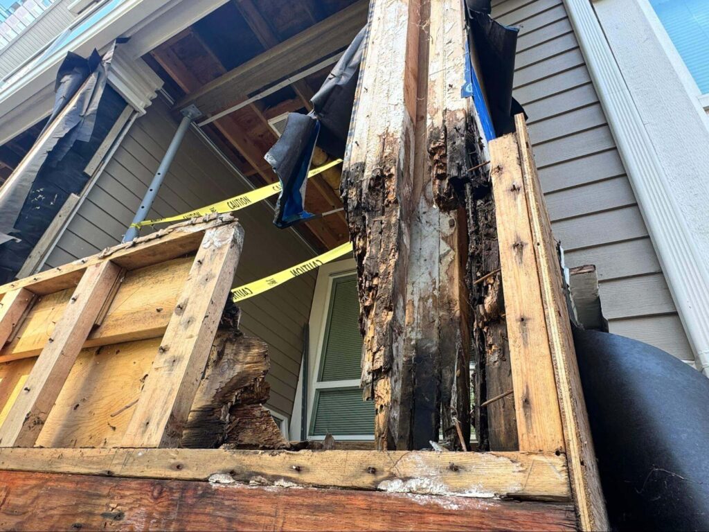 Balcony Rot Warning Signs
