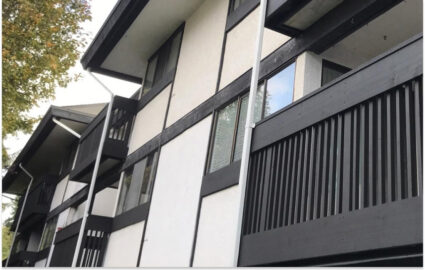 Balcony Railing Installation and Painting in White Rock