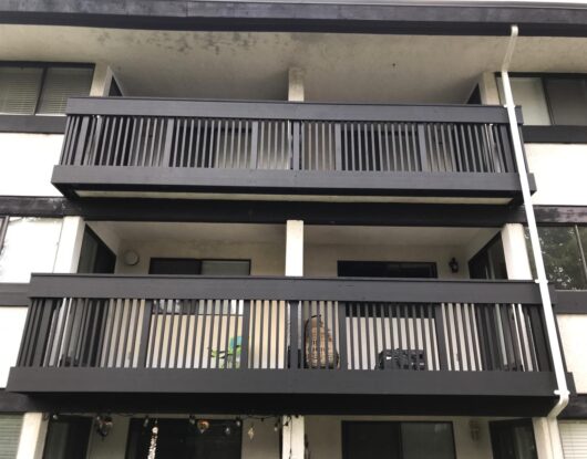 Exterior Railing Installation and Painting Project