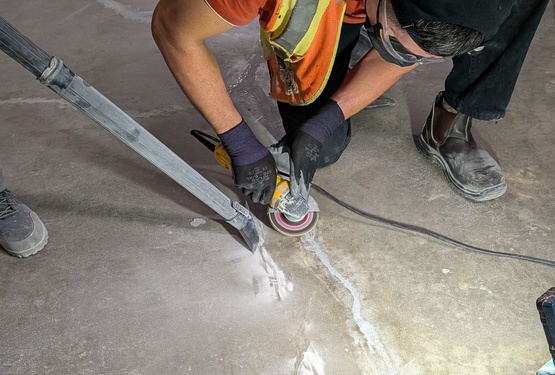 Concrete crack repair