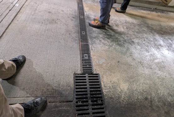 Commercial parking garage waterproofing