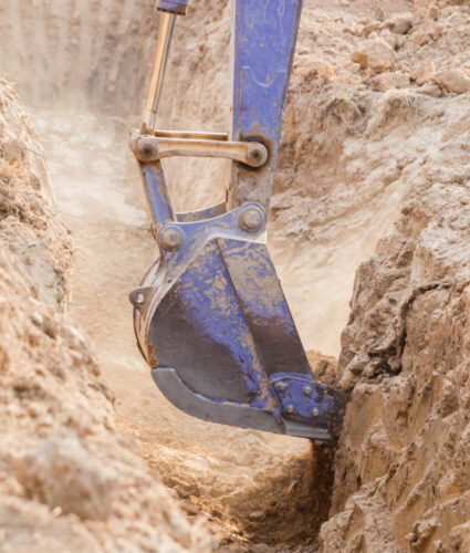 Bulk excavation in Vancouver