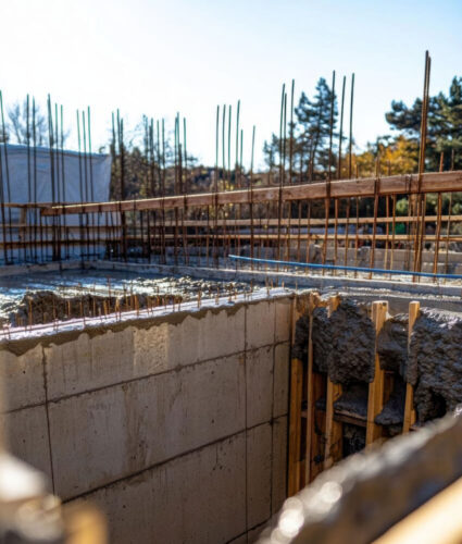 Concrete foundation-construction in Vancouver