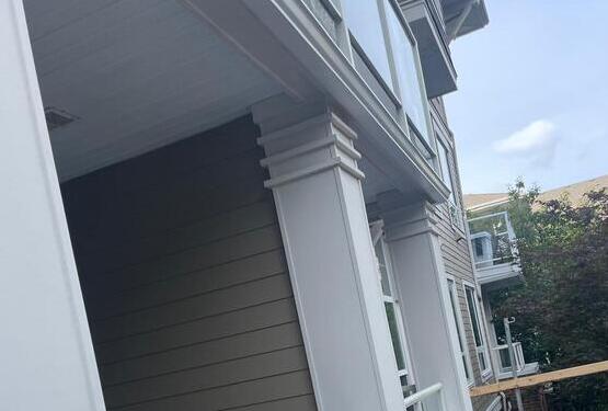 Apartment building painting services in Vancouver