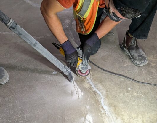Vancouver Underground Parkade Concrete Crack Repair Works