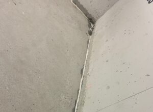 Parking garage surface preparation