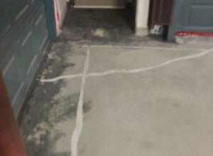 Concrete crack repair and sealing works