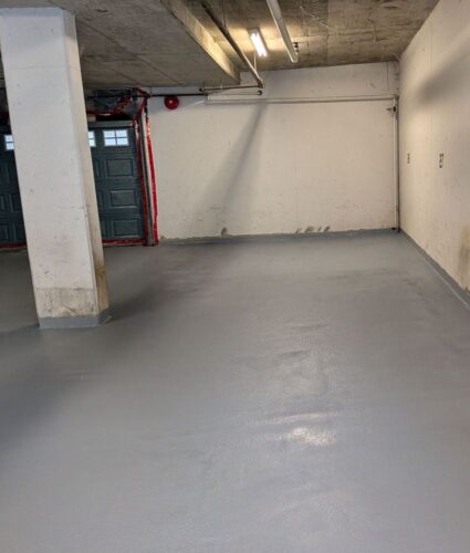 Parking Garage Traffic Coating in Vancouver