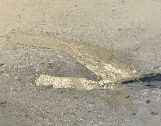 Crack repair in strata parking garage in Vancouver