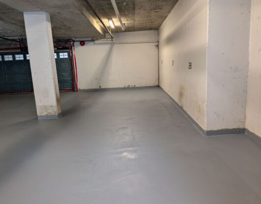 Structural protection upgrade in Vancouver parking garage