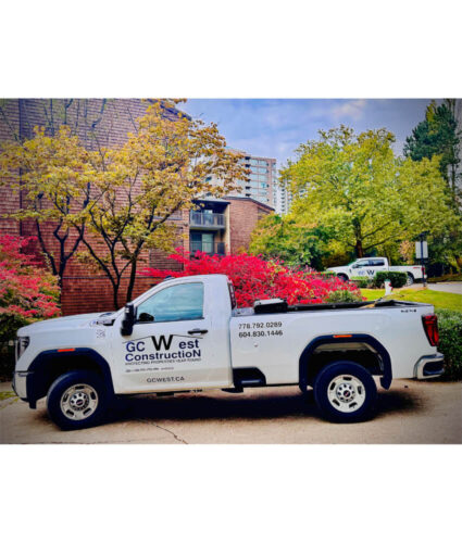 GC West Construction corporate truck